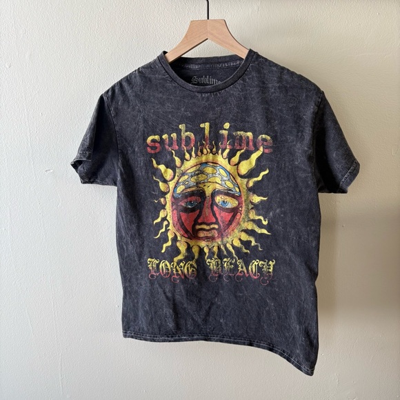 Sublime Tops - Sublime Black Graphic Tee